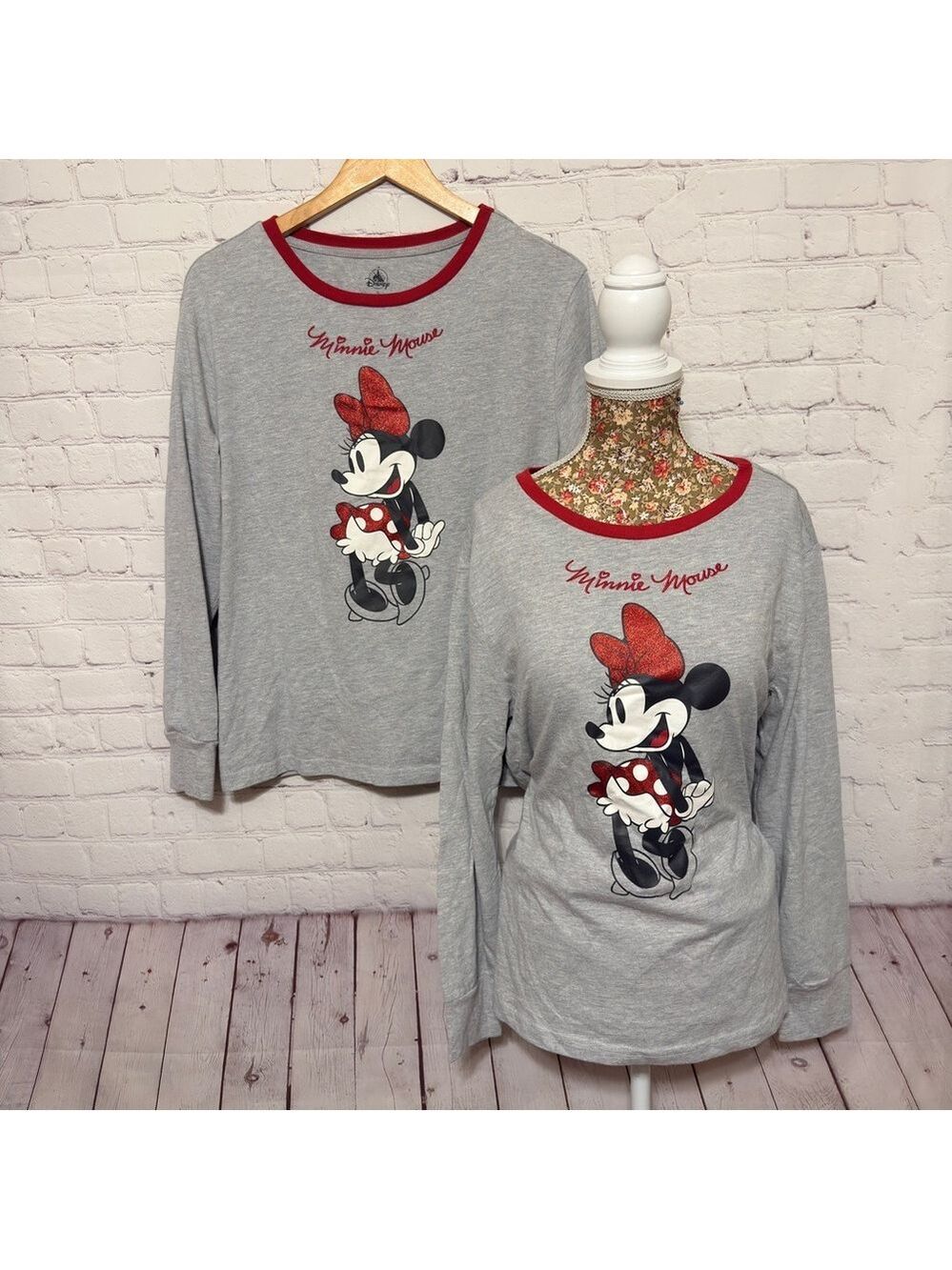 Disney Minnie Mouse Shirts Bundle: S+M